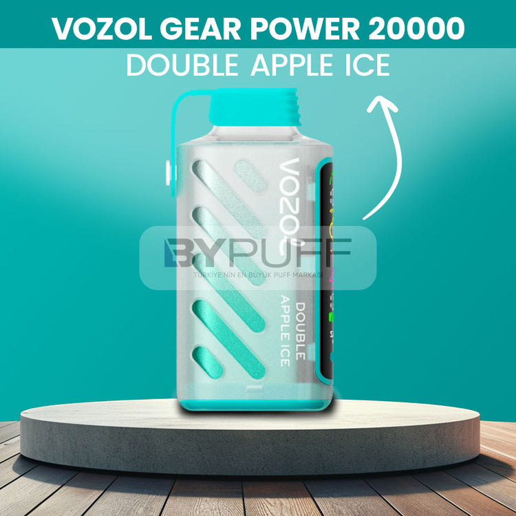 Vozol Gear Power 20000 Double Apple ice