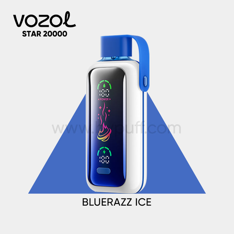 Vozol Star 20000 Blue razz ice