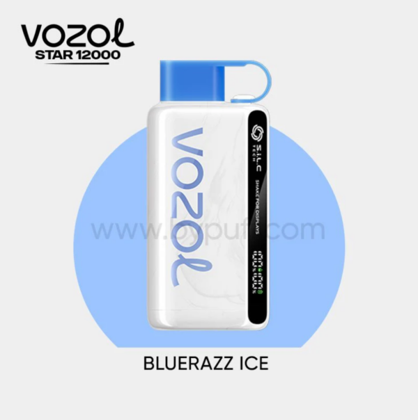 Vozol Star 12000 Blue Razz ice