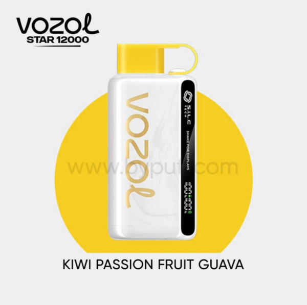 Vozol Star 12000 Kiwi Passion Fruit Guava