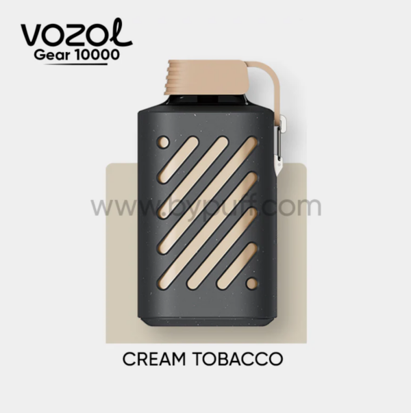 Vozol Gear 10000 Cream Tobacco