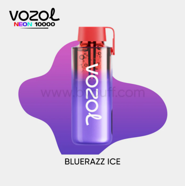 Vozol Neon 10000 Blue Razz ice