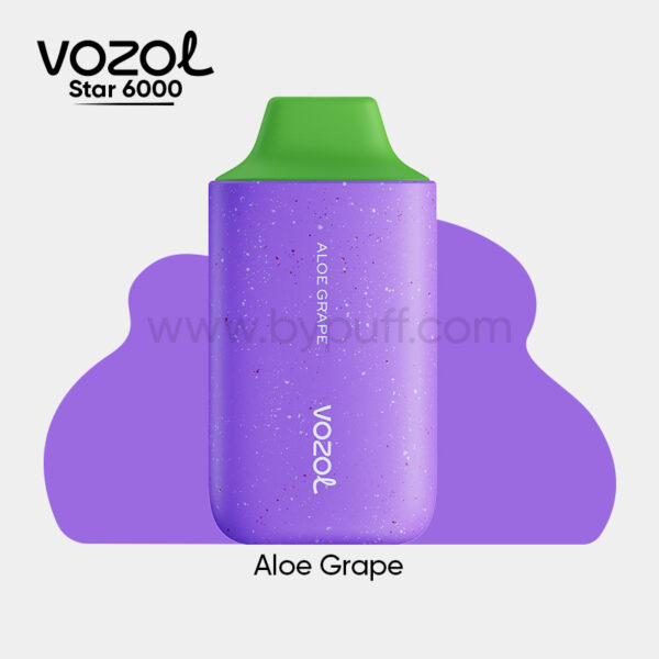 Vozol Star 6000 Aloe Grape