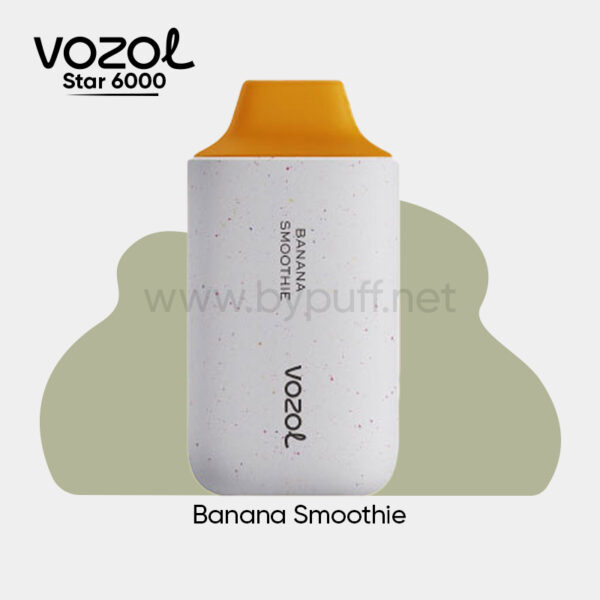 Vozol Star 6000 Banana Smoothie