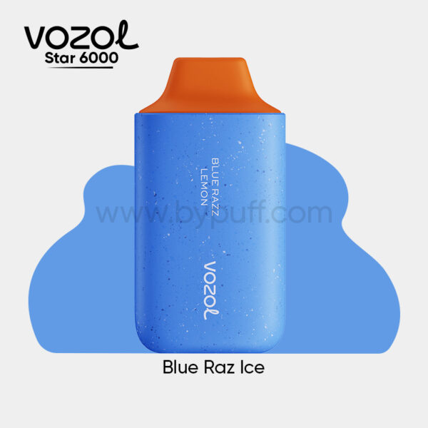 Vozol Star 6000 Blue Razz ice