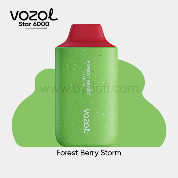 Vozol Star 6000 Forest Berry Storm