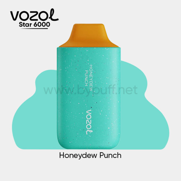 Vozol Star 6000 Honeydew Punch