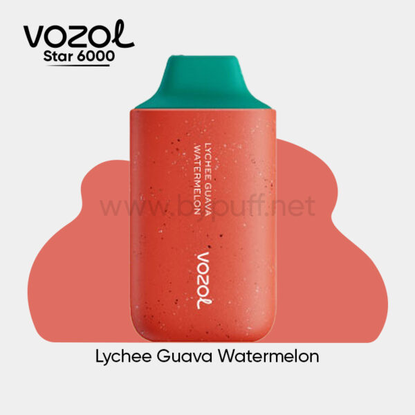 Vozol Star 6000 Lychee Guava Watermelon