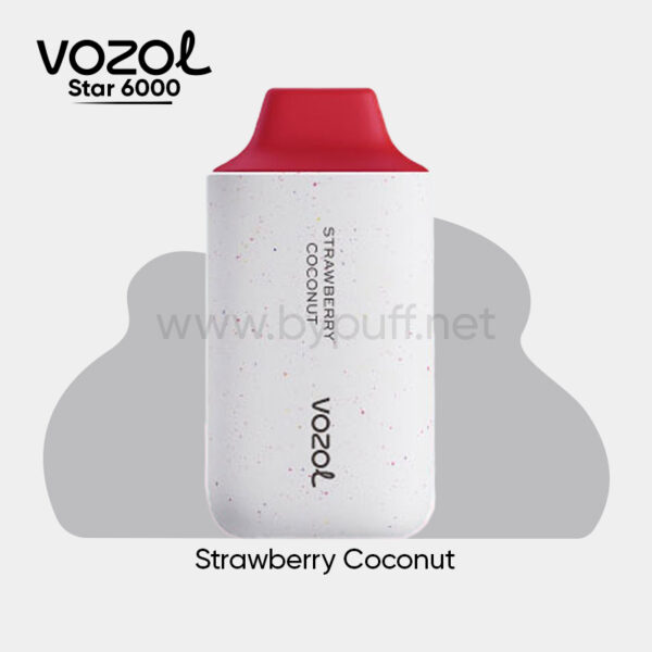 Vozol Star 6000 Strawberry Coconut