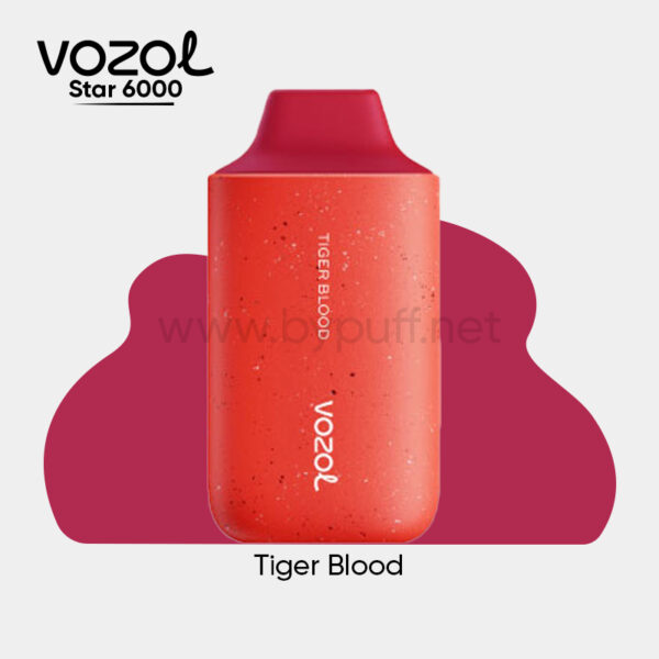 Vozol Star 6000 Tiger Blood