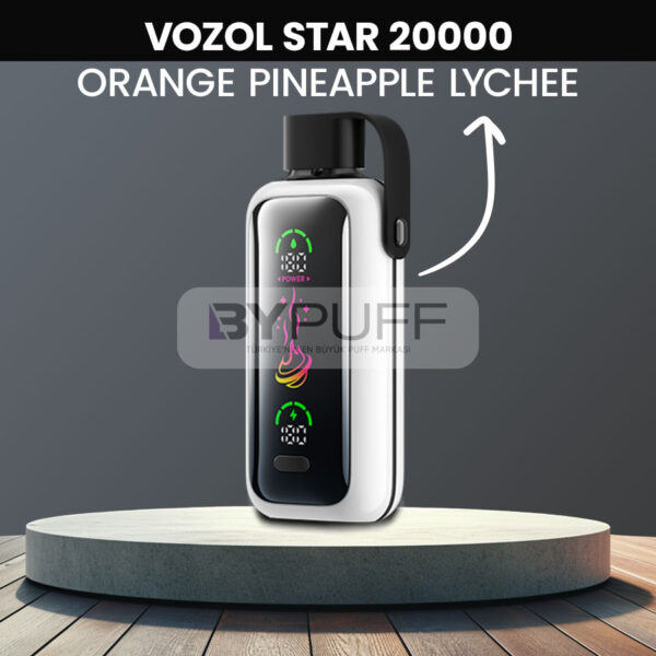 Vozol Star 20000 Orange Pineapple Lychee